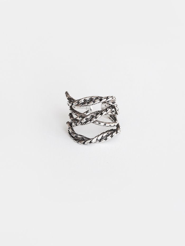 Knot Knot silver ring